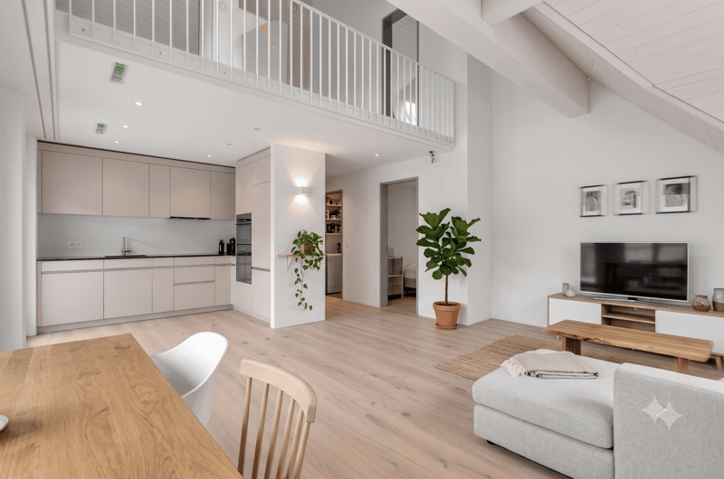 First-time rental: Lots of space, light, and tranquility in a modern maisonette apartment (1)
