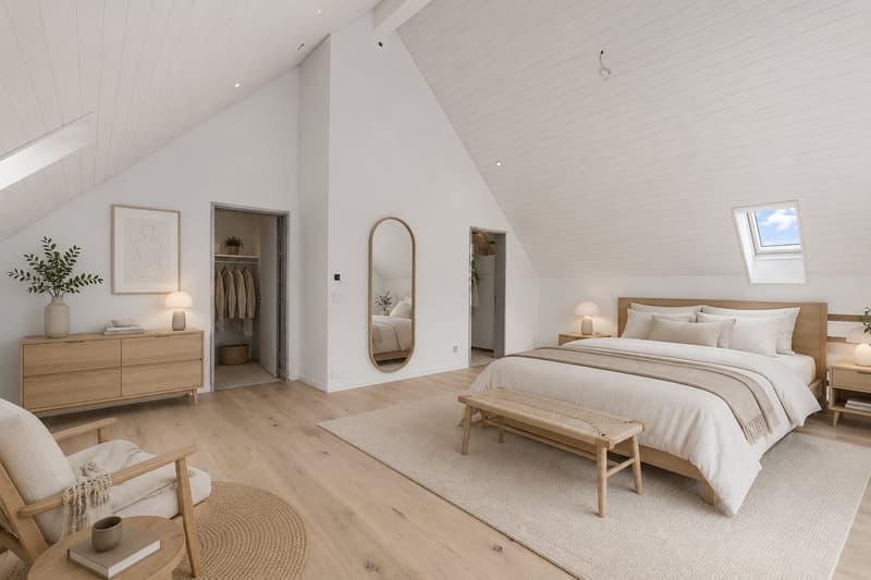 First-time rental: Lots of space, light, and tranquility in a modern maisonette apartment (8)