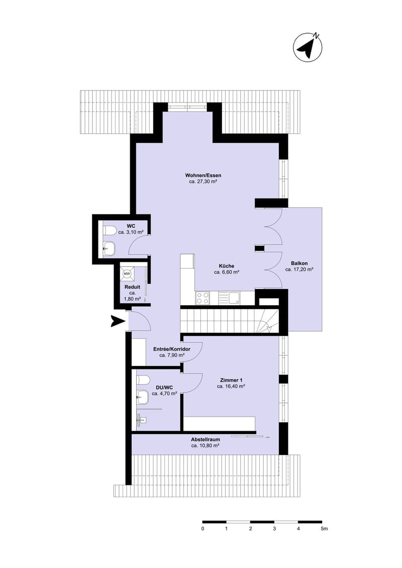 First-time rental: Lots of space, light, and tranquility in a modern maisonette apartment (19)