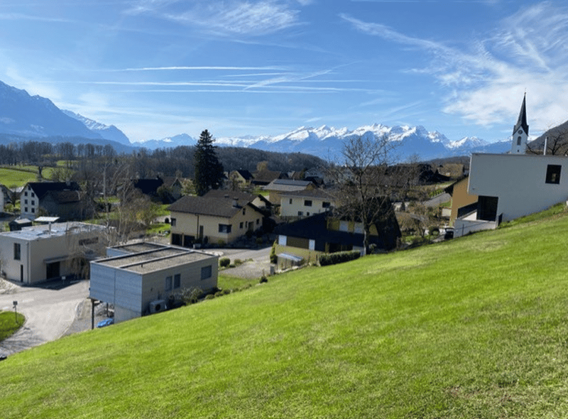 Terrain à bâtir exceptionnel avec une vue magnifique, inconstructible à Lienz/Altstätten (4)