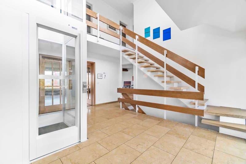 Ampia casa di architetto con appartamento separato e riserva di sfruttamento (6)