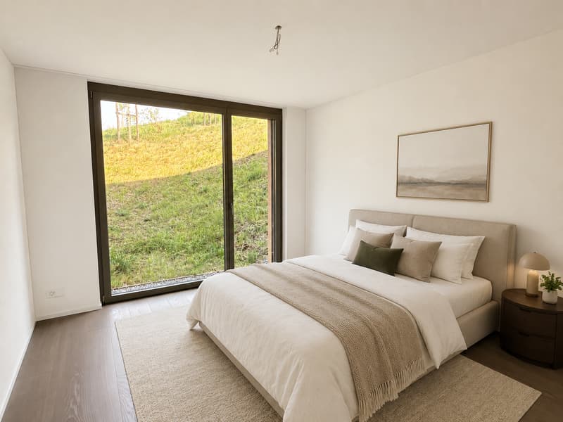 First-time occupancy: Residence am Waldrand – Owner-occupier standard between Lucerne and Zug (5)