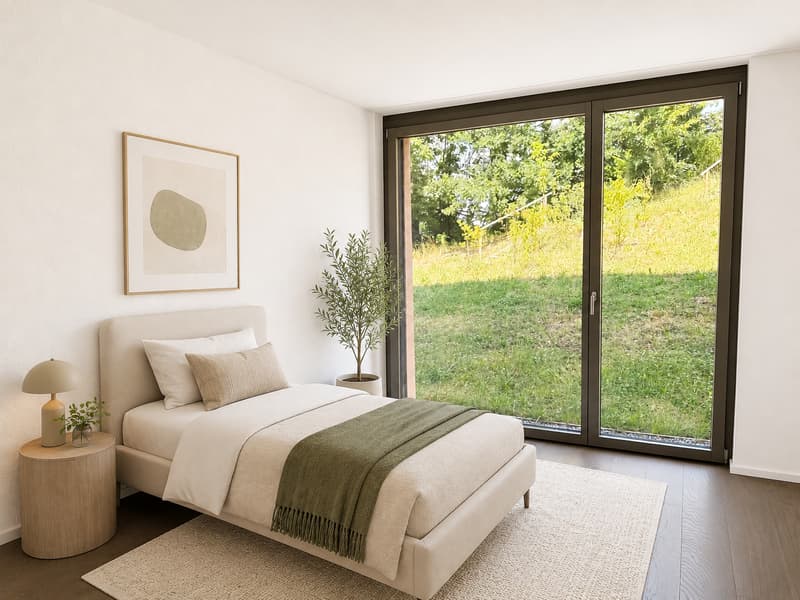 First-time occupancy: Residence am Waldrand – Owner-occupier standard between Lucerne and Zug (7)