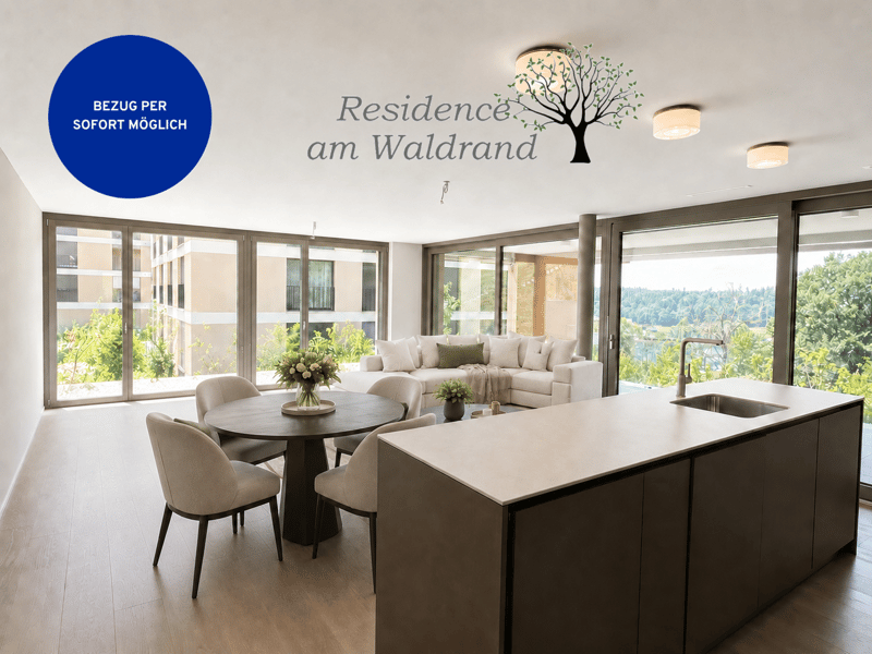First-time occupancy: Residence am Waldrand – Owner-occupier standard between Lucerne and Zug (1)