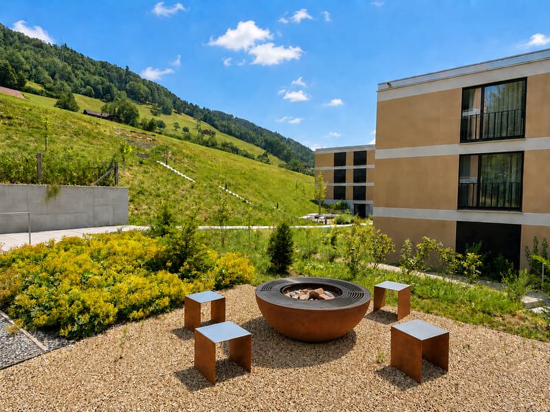 First-time occupancy: Residence am Waldrand – Owner-occupier standard between Lucerne and Zug (3)
