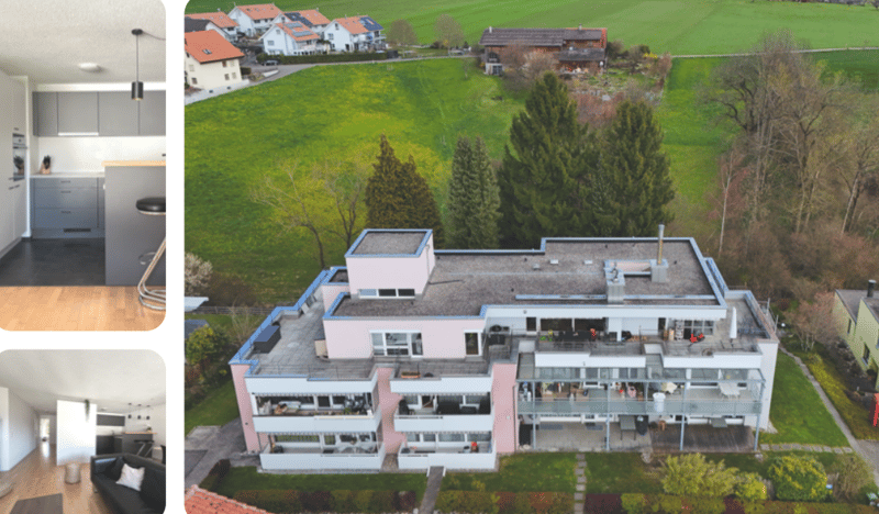 Moderne 4.5-Zimmer-Wohnung mit Balkon, Bergsicht & inkl. Einstellhallenplatz in Steffisburg (1)