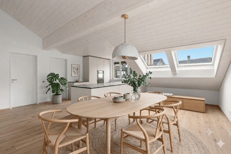 First-time occupancy: exclusive attic apartment with huge balcony and chimney (22)