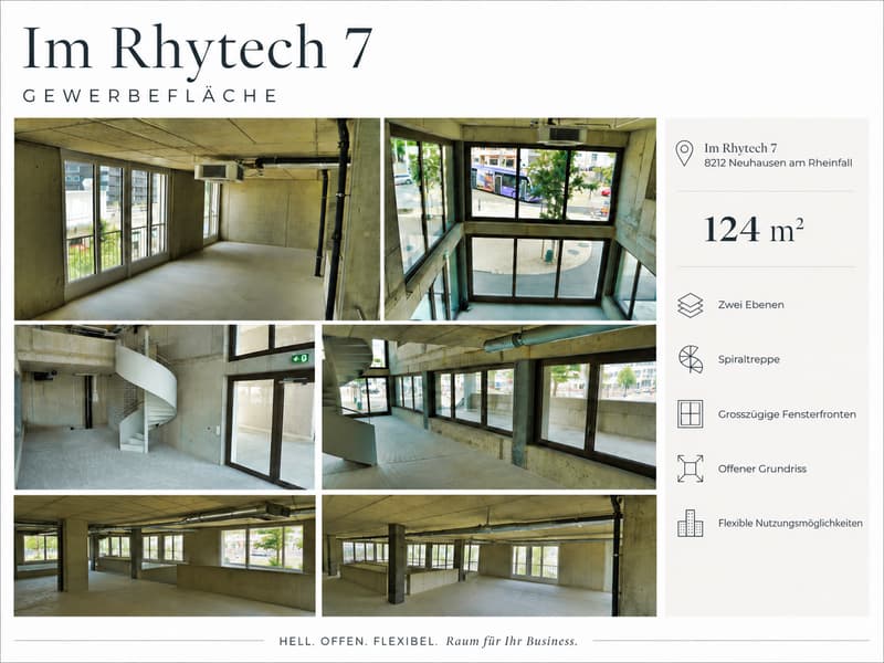 Gewerbefläche mit Charakter im Rhyfall Village (3)