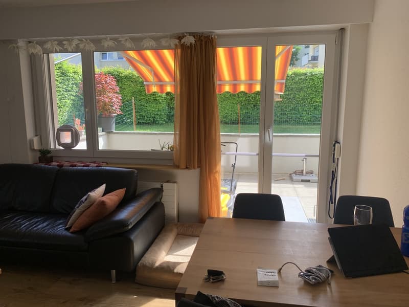 Appartement 3,5 pièces au rez-de-chaussée avec terrasse dans un quartier calme – avec place de parking extérieure à louer (19)