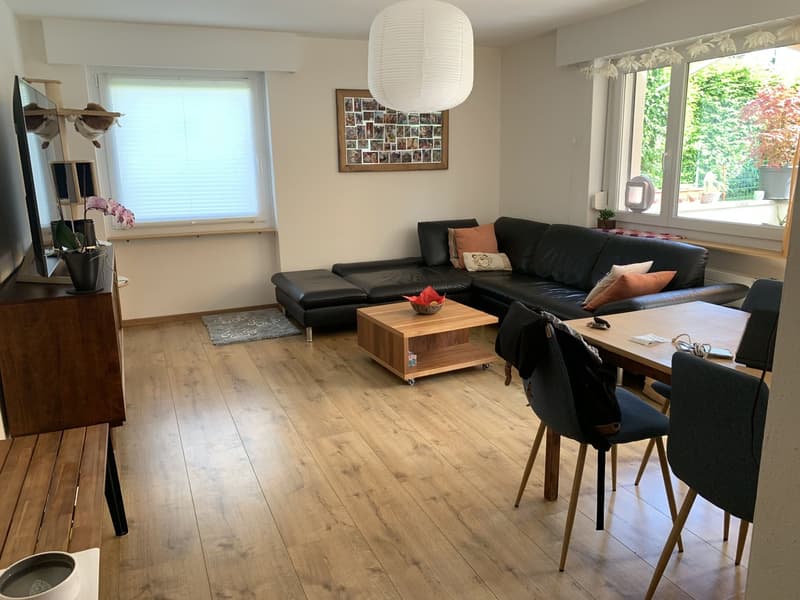 Appartement 3,5 pièces au rez-de-chaussée avec terrasse dans un quartier calme – avec place de parking extérieure à louer (18)