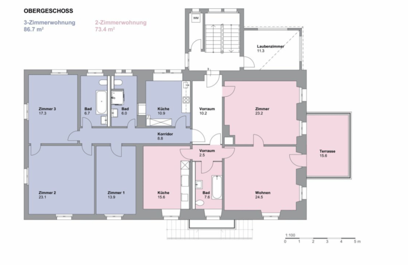 3.5-Room Apartment: First Occupancy in Historic Villa (7)