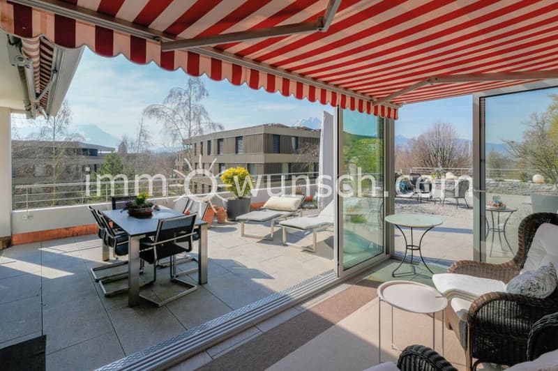 Appartamento grazioso 3 ½ locali a Lucerna, con serra e grande terrazza (3)