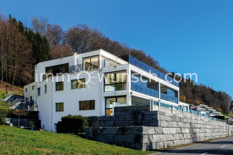 Ampio appartamento 3 ½ locali con vista magnifica sulle Alpi valaisane e bernesi (11)