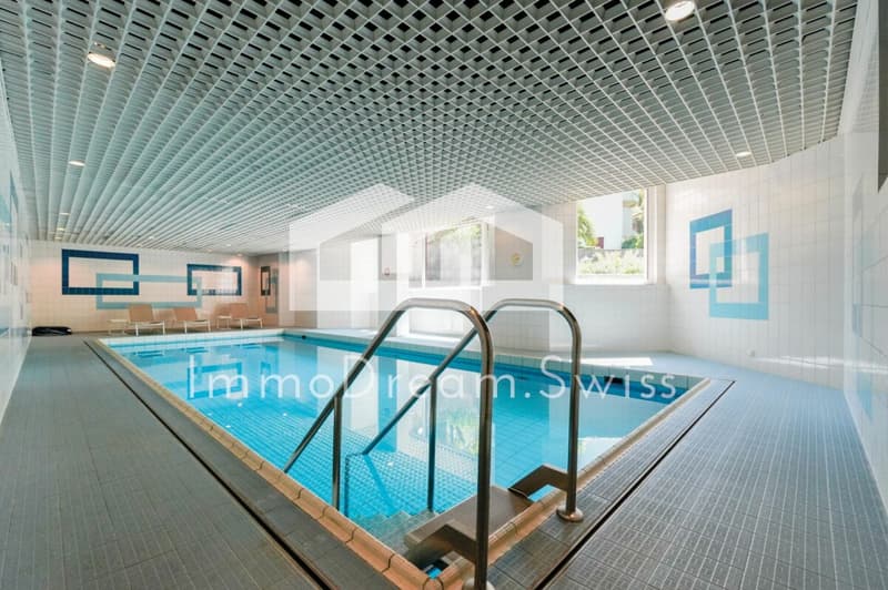 Spacious and bright 4 ½ room maisonette property, "Residenza al Parco", with partial lake view (12)