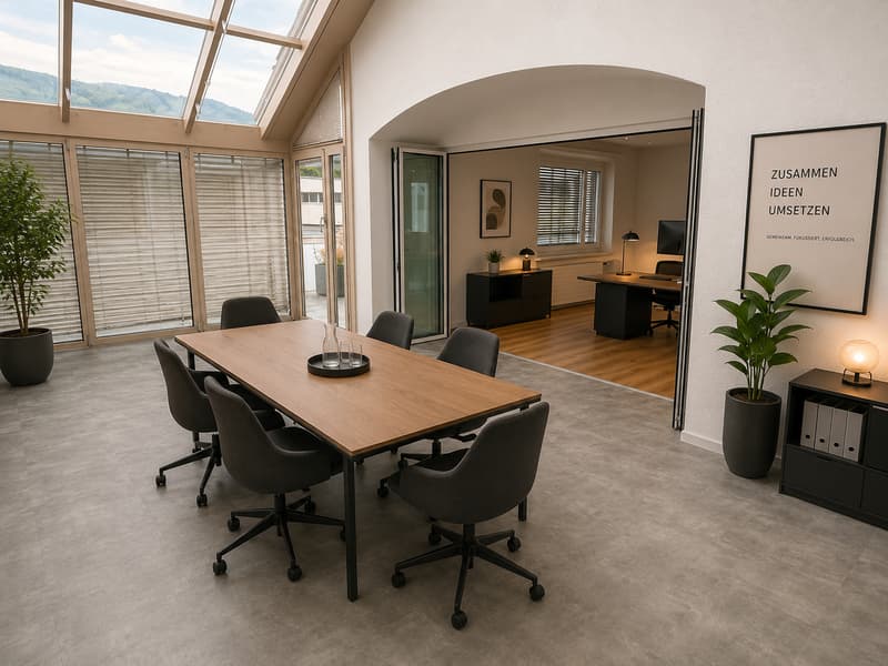 Espace de bureau spacieux avec salle de réunion et salle de pause (3)