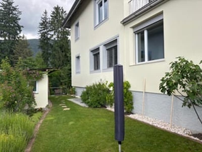 Appartement de jardin 4,5 pièces + Maison d'hôtes. Option : Maison à plusieurs générations (13)