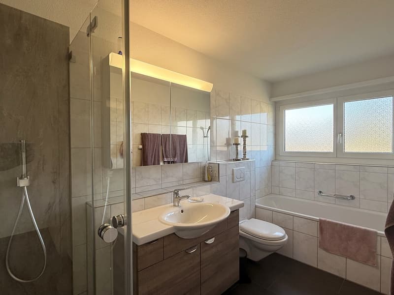 Appartement 4.5 pièces en norme de propriétaire - tranquillité absolue avec beaucoup de verdure à Hünenberg (11)