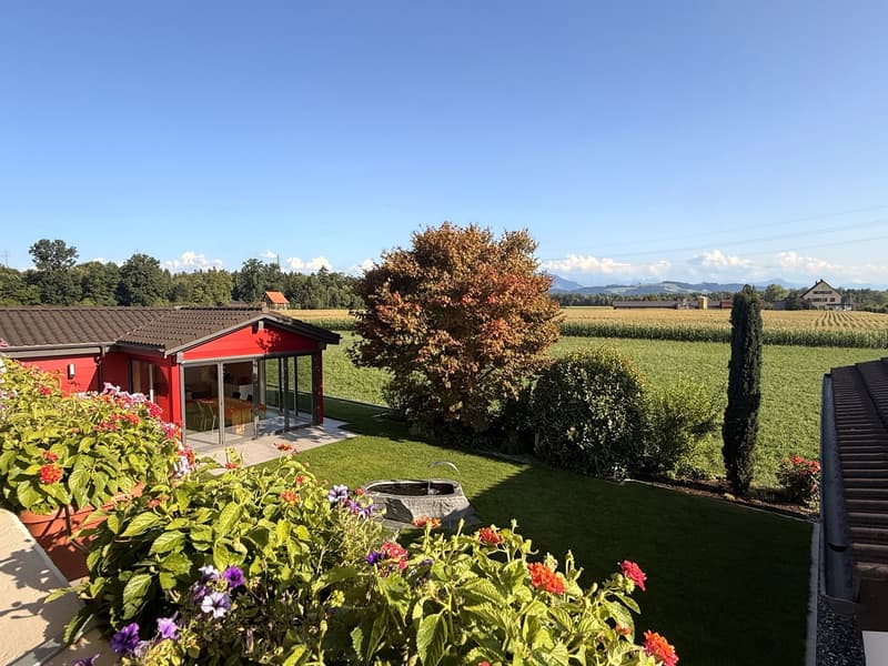Appartement 4.5 pièces en norme de propriétaire - tranquillité absolue avec beaucoup de verdure à Hünenberg (7)