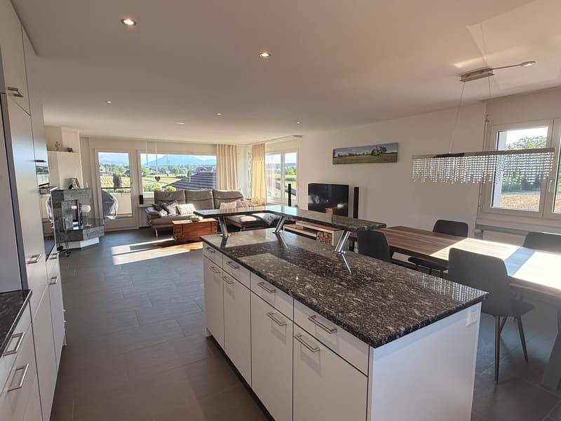 Appartement 4.5 pièces en norme de propriétaire - tranquillité absolue avec beaucoup de verdure à Hünenberg (3)