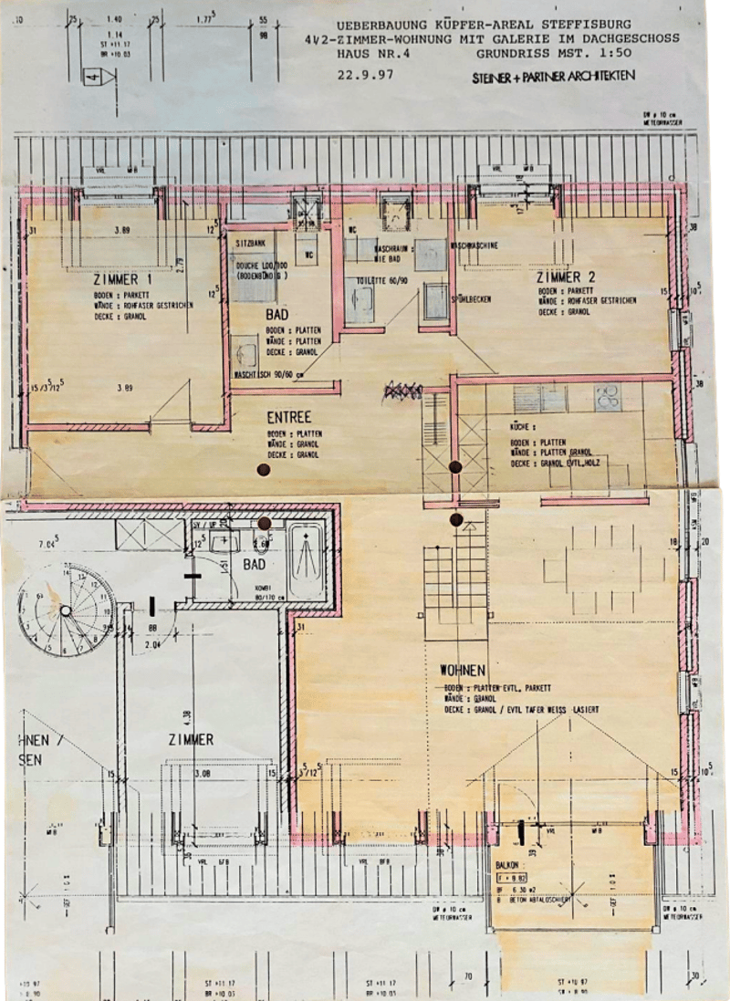 Appartement duplex spacieux 5 pièces (galerie) avec vue sur la montagne à Steffisburg (20)