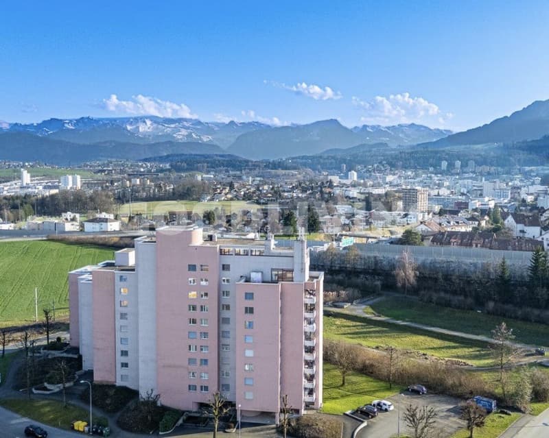 Appartement central, calme, avec terrasse de 100m2 sur le toit (1)