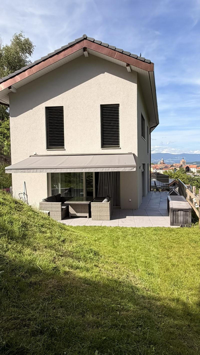 Modern semi-detached villa 5.5 rooms (2025), private garden, superb view, garage with direct access (2)