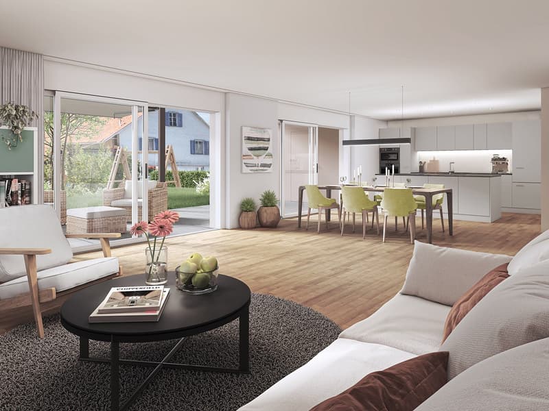 «Vivere a Eschikofen» - appartamento nuovo attraente di 4,5 locali al 1° e 2° piano (2)
