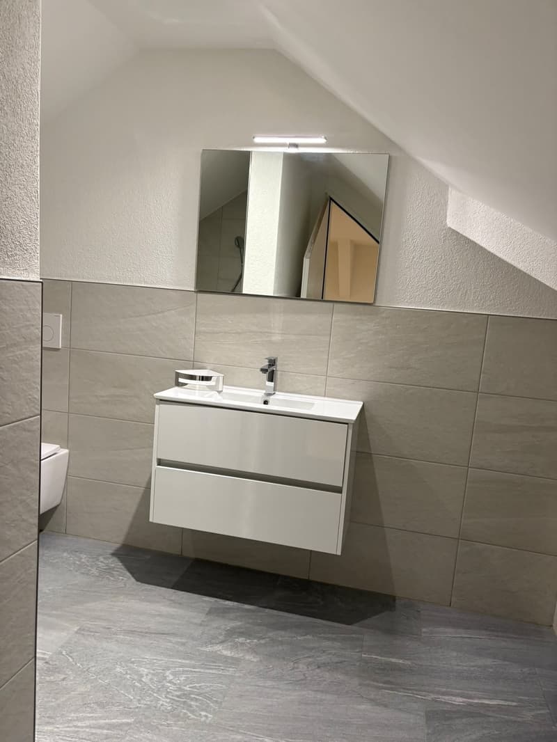 Kernsanierte, moderne 1.5-Zimmer-Dachwohnung in Sevelen (5)