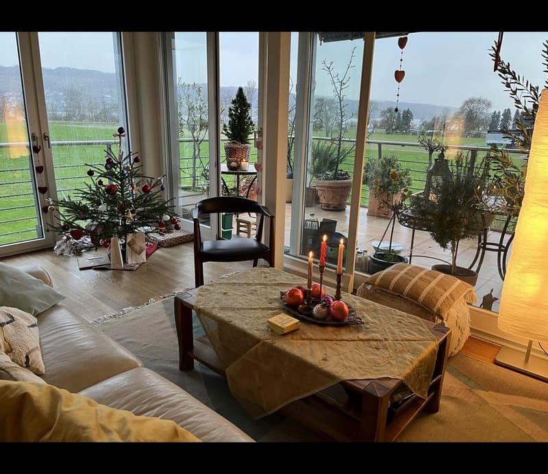 Wunderschöne, grosszügige 4.5-Zimmer-Wohnung mit See- und Panoramasicht (1)