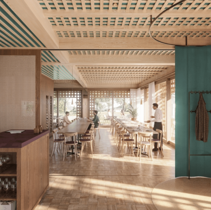 Neubau Restaurant Schützen Unterägeri mit Terrasse im Freizeit- und Naherholungsgebiet (6)