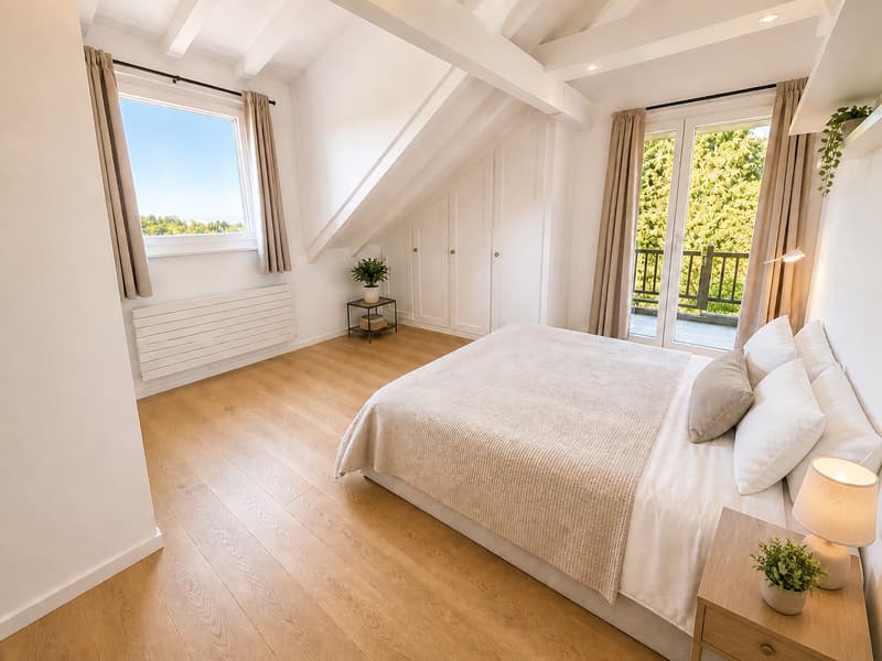 EPALINGES - 6 chambres en villa de standing – EHL à 10 min – Jardin & terrasse (11)