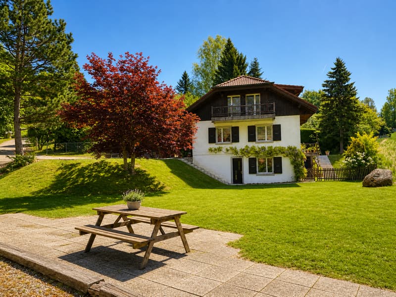 EPALINGES - 6 chambres en villa de standing – EHL à 10 min – Jardin & terrasse (2)