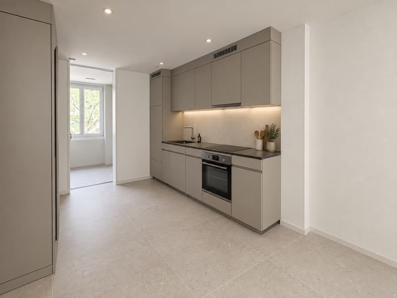 Moderne 1-Zimmer-Neubauwohnung mit Balkon an der Seebahnstrasse – sofort verfügbar (2)