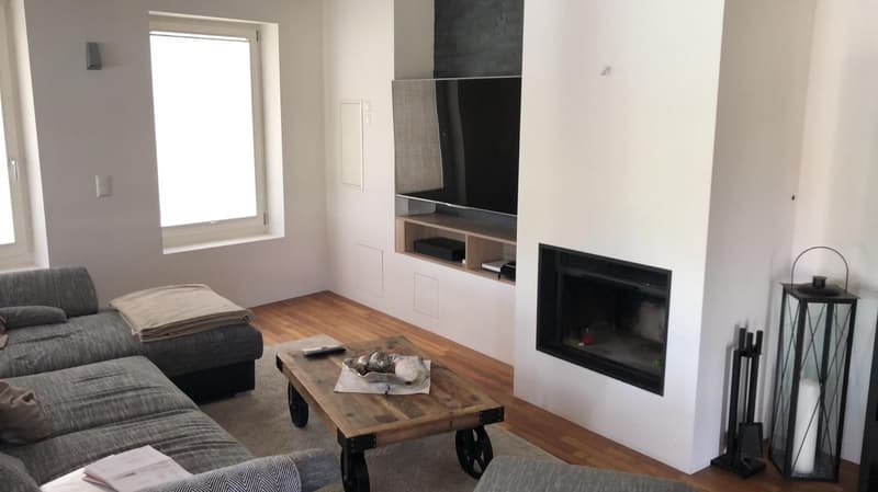 Charmantes Loft-Apartment mit Kamin und Seeblick in Uetikon am See (12)