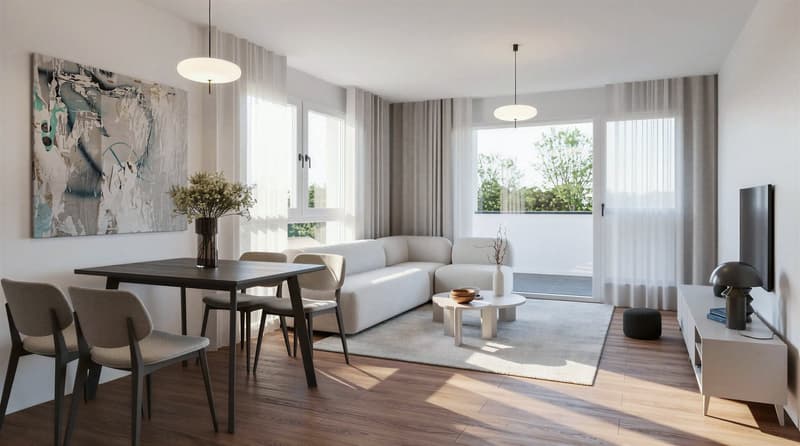 ERSTBEZUG moderne 4.5-Zimmer-Wohnung im Zentrum von Reinach (2)