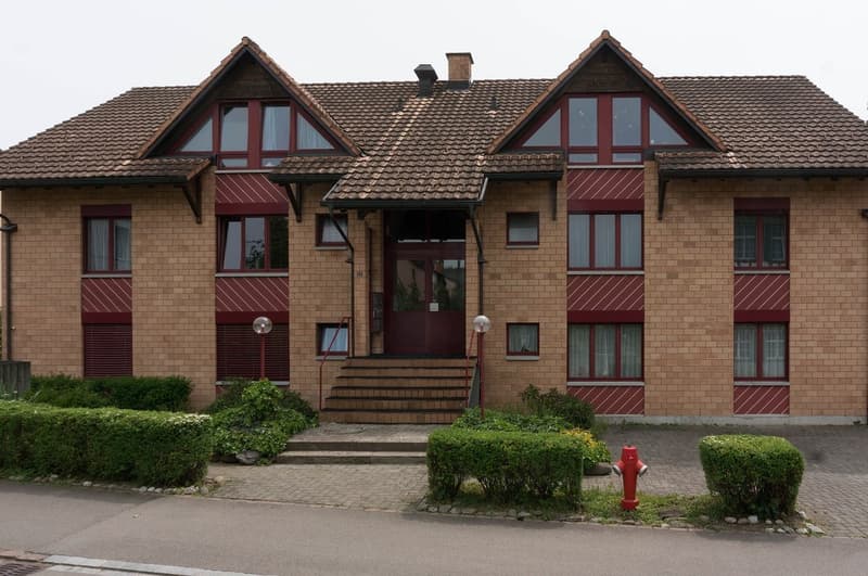 Helle 4.5-Zimmer-Wohnung mit Schwedenofen und teilgedecktem Balkon in Sulgen (1)