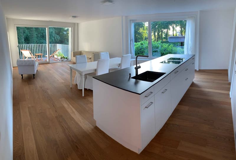 Helle 4.5-Zi.-Wohnung im Minergie-Standard mit Blick auf den Rossbach-Wald- Herrliberg Goldküste (2)