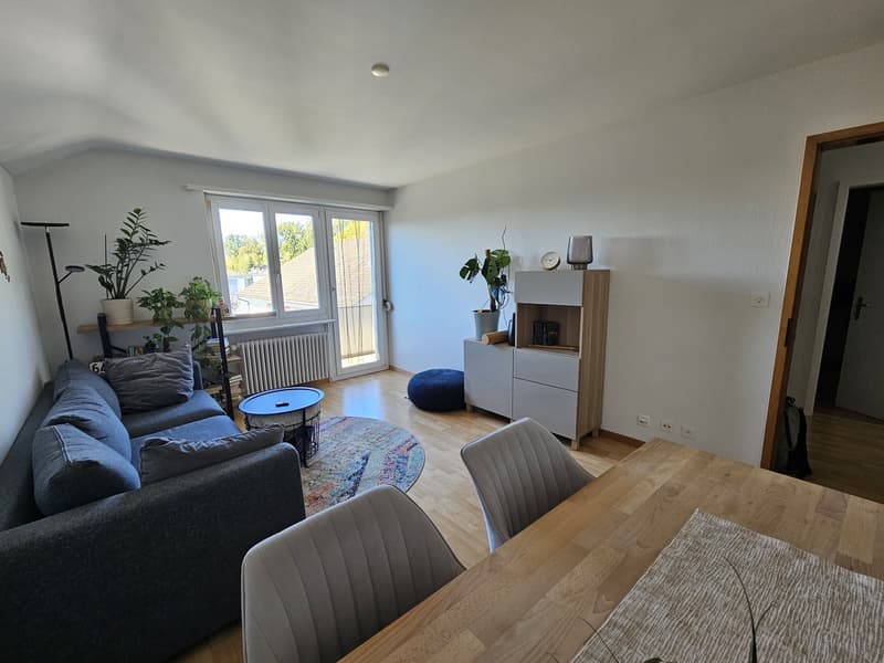 Wohnen am Waldrand - charmante 2-Zimmerwohnung in Wettswil (4)