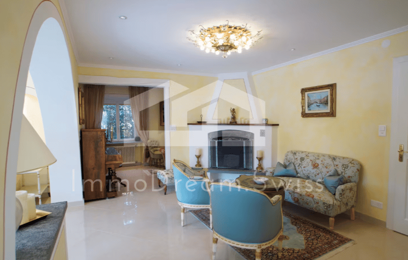 Ascona: 6.5 Zi. Villa mit Pool, Gartenanlage und 2. Wohnsitz (8)