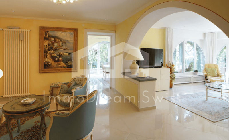 Ascona: 6.5 Zi. Villa mit Pool, Gartenanlage und 2. Wohnsitz (4)