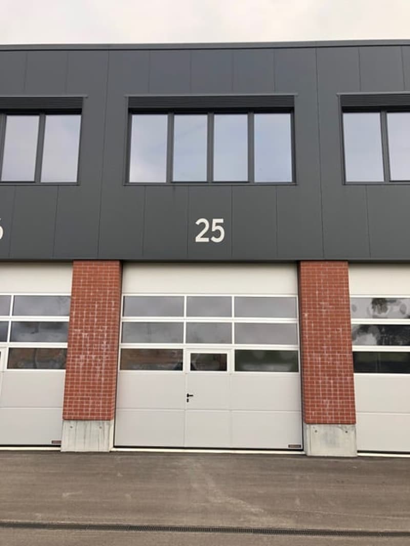 Gewerbe & Garagenbox für Ihr Business mit XXL Sektionaltor (1)