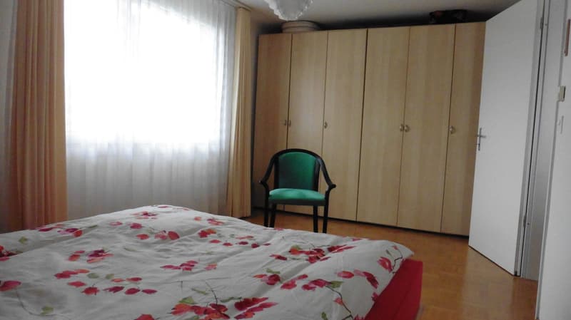 Schöne Wohnung in ruhiger Lage am Dorfrand, nahe Tram und Läden (5)