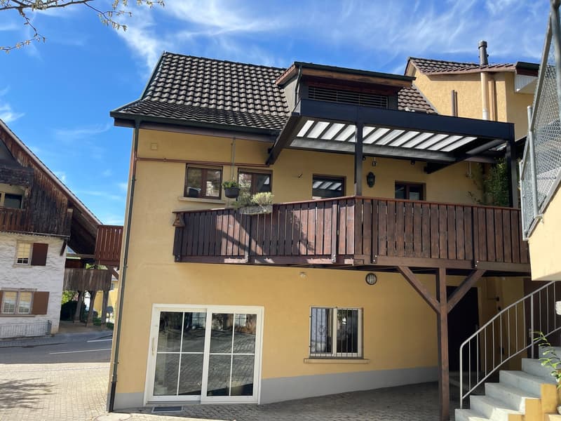 3 1/2 Room Maisonette Attic Apartment 88 m2 with 2 Balconies and Studio 46 m2 (Option) (18)
