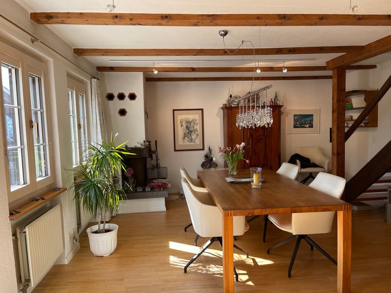 3 1/2 Room Maisonette Attic Apartment 88 m2 with 2 Balconies and Studio 46 m2 (Option) (7)