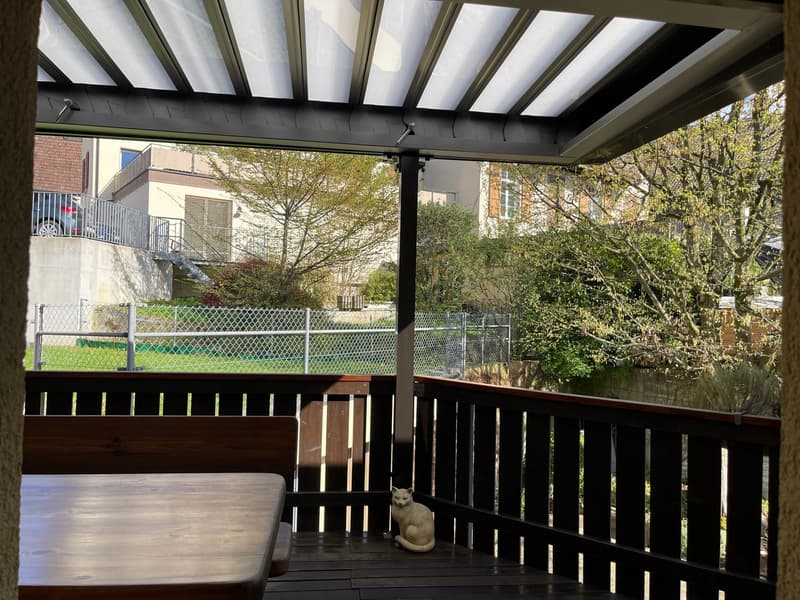 3 1/2 Room Maisonette Attic Apartment 88 m2 with 2 Balconies and Studio 46 m2 (Option) (15)