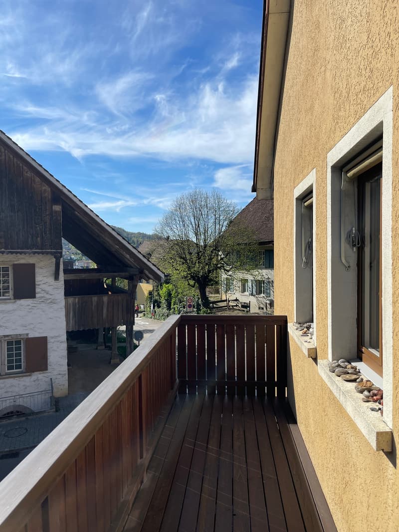 3 1/2 Room Maisonette Attic Apartment 88 m2 with 2 Balconies and Studio 46 m2 (Option) (16)