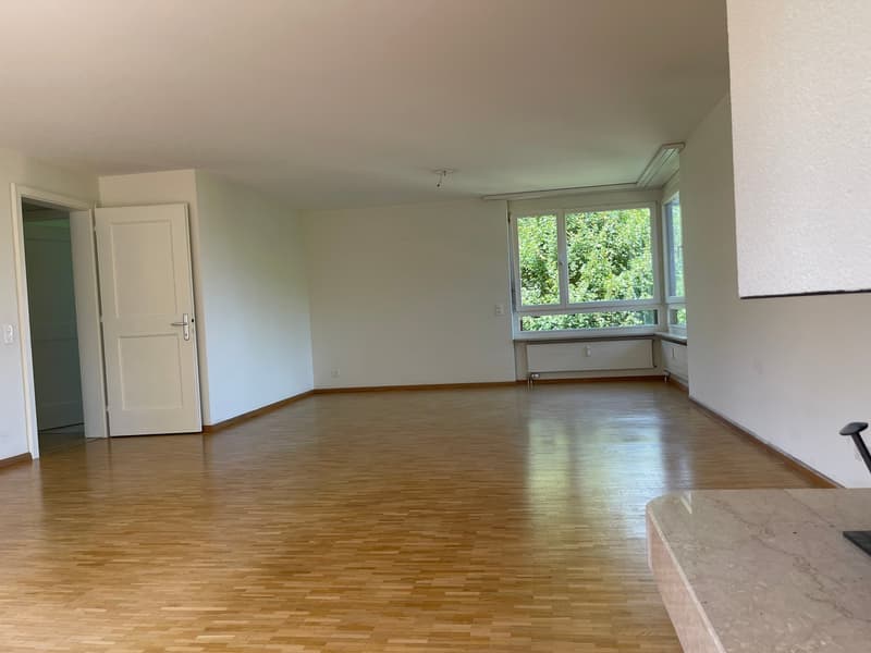 Sunny 3.5-room apartment with fireplace, hobby room, and great potential (10)