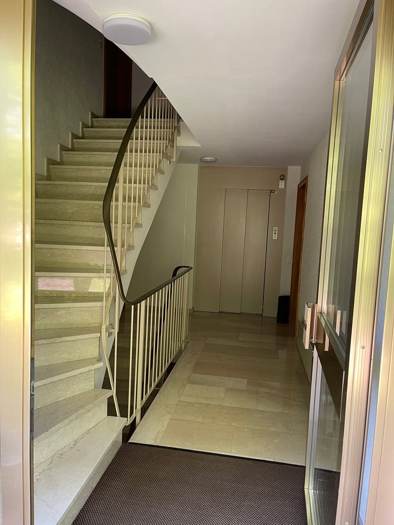 Sunny 3.5-room apartment with fireplace, hobby room, and great potential (6)