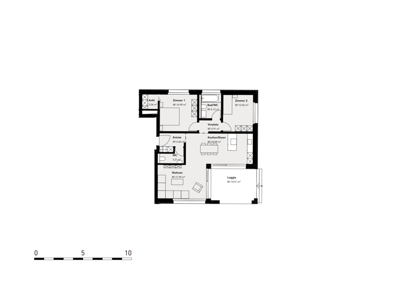 Stilvolle 6.5-Zimmerwohnungen im Neubauprojekt "Frohegg" (5)