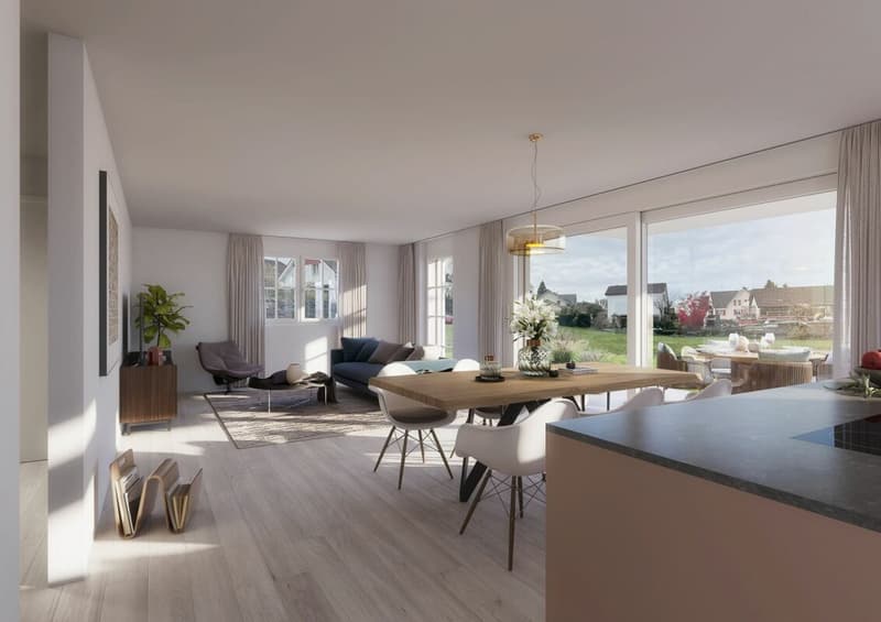 Ihr neues Zuhause im Grünen - Projekt Kleeblatt Pfyn (3)
